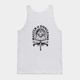 Dungeon Master Master of Dungeons and Dragons Tank Top